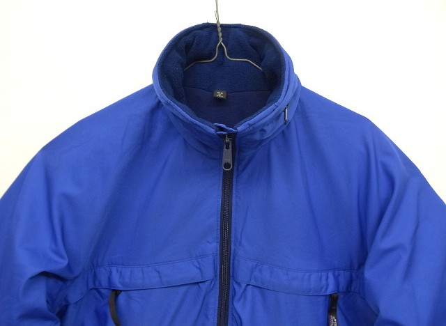 画像: 80'S PATAGONIA 旧タグ 裏地CAPILENE ナイロンジャケット ブルー USA製 (VINTAGE)