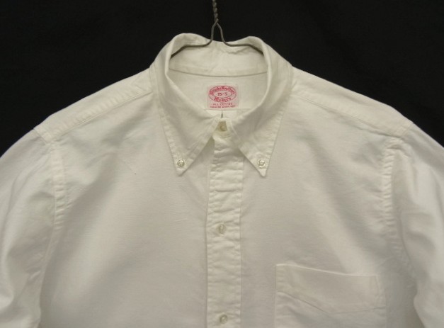 画像: 60'S BROOKS BROTHERS "MAKERS" 6ボタン オックスフォード BDシャツ ホワイト USA製 (VINTAGE)