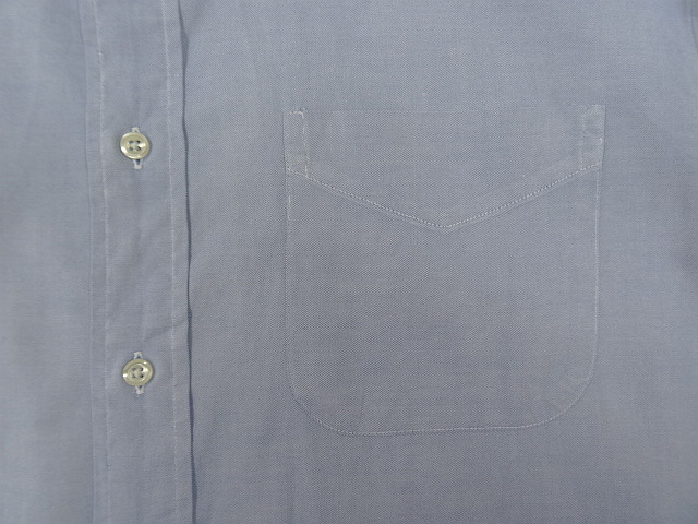 画像: 90'S BROOKS BROTHERS "MAKERS" オックスフォード タブカラー クレリックシャツ ホワイト/ブルー USA製 (VINTAGE)