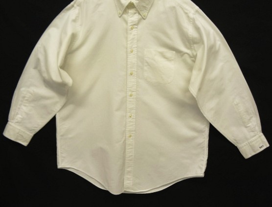 画像: 90'S BROOKS BROTHERS オックスフォード BDシャツ ホワイト USA製 (VINTAGE)