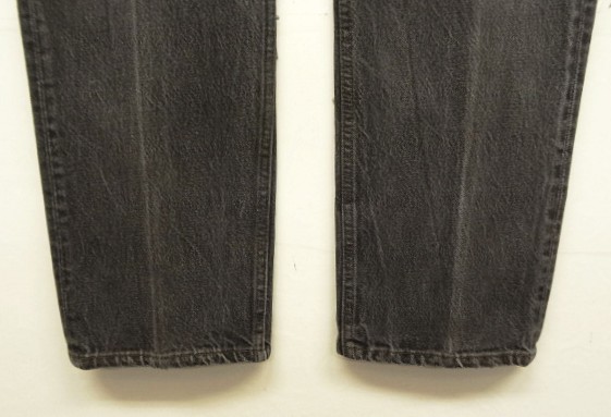 画像: 80'S LEVIS 501 デニム 先染めブラック W34L30 USA製 (VINTAGE)