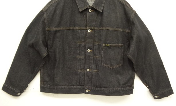 画像: WOODBLOCK "1st TYPE DENIM JACKET" BLACK (NEW)