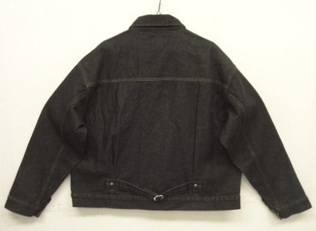 画像4: WOODBLOCK "1st TYPE DENIM JACKET" BLACK (NEW)