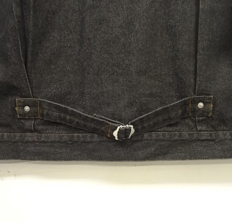 画像5: WOODBLOCK "1st TYPE DENIM JACKET" BLACK (NEW)