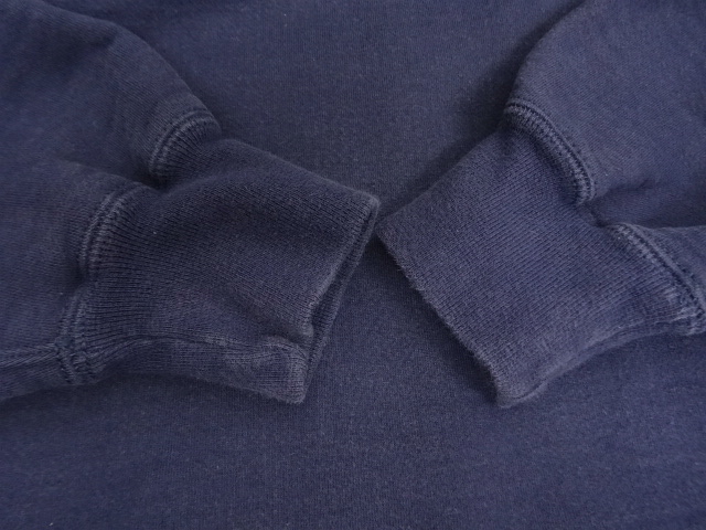 画像: 90'S RUSSELL ATHLETIC "PRO COTTON" トップスナップボタン スウェットパーカー ネイビー USA製 (VINTAGE)