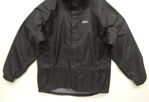 画像: 01'S PATAGONIA "SUPER PLUMA JACKET" 刺繡タグ リップストップナイロン シェルジャケット ブラック (VINTAGE)