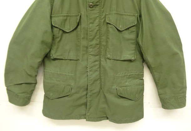 画像: 60'S アメリカ軍 US ARMY M-65 "2ndモデル"  グレーライナー アルミジップ フィールドジャケット S-SHORT (VINTAGE)