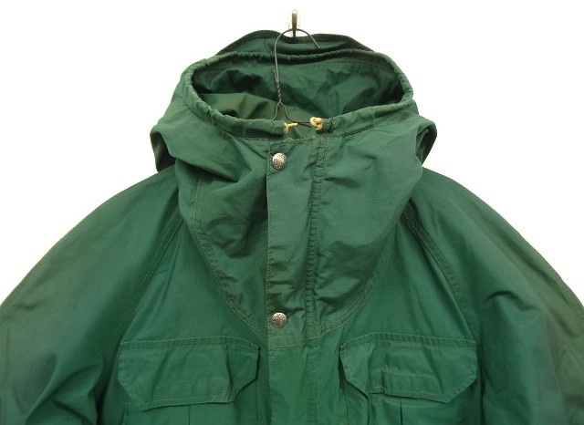 画像: 70'S THE NORTH FACE 茶タグ マウンテンパーカー グリーン USA製 (VINTAGE)