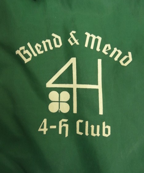 画像3: 70'S CHAMPION "4-H CLUB" ランタグ 裏地付き コーチジャケット グリーン (VINTAGE)