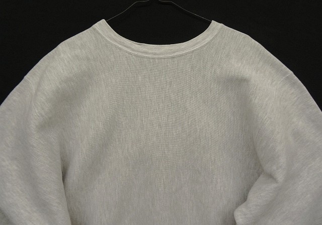 画像: 90'S CHAMPION "目無し" 刺繍タグ リバースウィーブ ヘザーグレー メキシコ製 (VINTAGE)