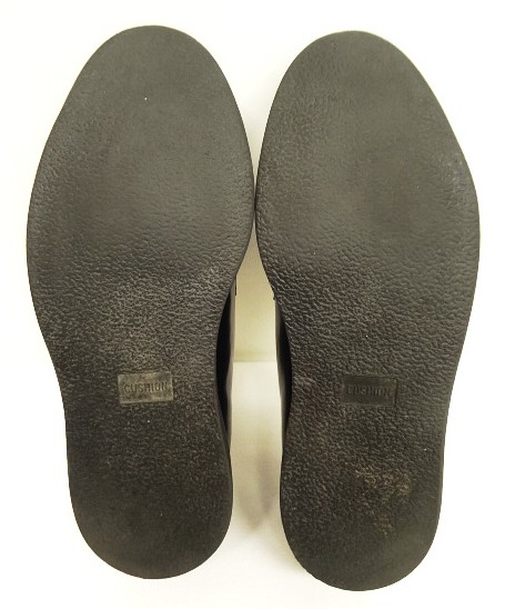 画像: 90'S RED WING 101 "プリント羽タグ" レザー ポストマンシューズ ブラック USA製 (VINTAGE)