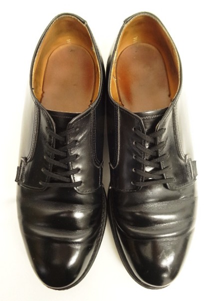 画像: 90'S RED WING 101 "プリント羽タグ" レザー ポストマンシューズ ブラック USA製 (VINTAGE)