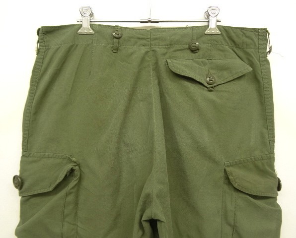 画像: 70'S カナダ軍 "LIGHTWEIGHT OG107 MK2" カーゴパンツ オリーブ LIGHTNINGジップ (VINTAGE)