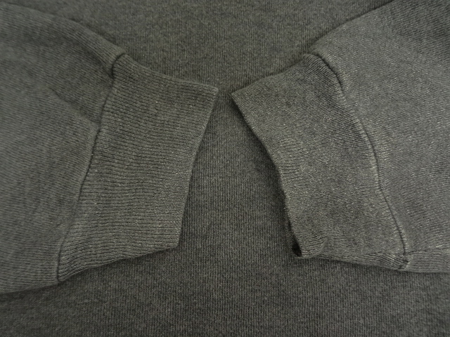 画像: 90'S TULTEX ラグランスリーブ クルーネック スウェットシャツ チャコール USA製 (VINTAGE)