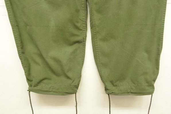 画像: 70'S カナダ軍 "LIGHTWEIGHT OG107 MK2" カーゴパンツ オリーブ LIGHTNINGジップ (VINTAGE)