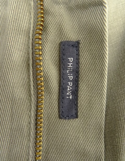 画像3: 90'S RALPH LAUREN "PHILIP PANT" ノープリーツ チノパンツ カーキ (VINTAGE)