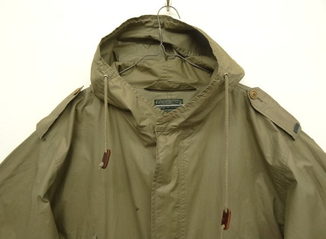 画像: 90'S RALPH LAUREN "POLO COUNTRY" M-51 パーカー IDEALアルミジップ カーキ (VINTAGE)