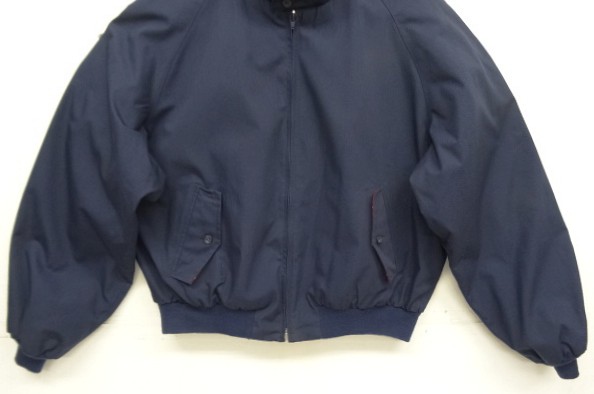 画像: 80'S BARACUTA G9 ハリントンジャケット ネイビー BIG SIZE (VINTAGE)