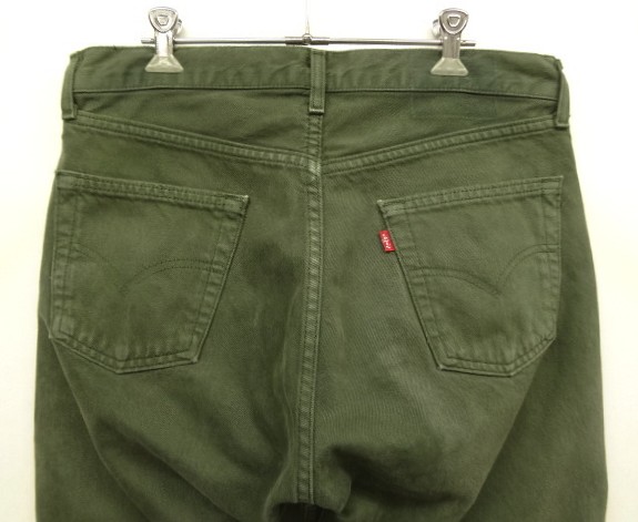 画像: 90'S LEVIS 517 デニム オリーブ フランス製 (VINTAGE)