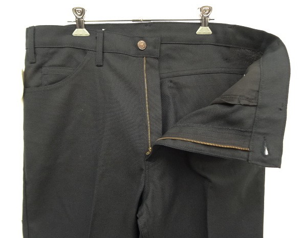 画像: 80'S LEVIS 517 "STA-PREST" 黒タブ スタプレスト ブラック W36L31 USA製 (DEADSTOCK)