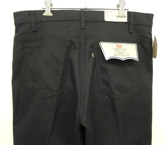 画像: 80'S LEVIS 517 "STA-PREST" 黒タブ スタプレスト ブラック W36L31 USA製 (DEADSTOCK)