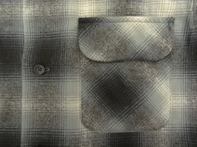画像: 00'S PENDLETON "BOARD SHIRT" ウール オープンカラーシャツ オンブレチェック (MINT CONDITION)