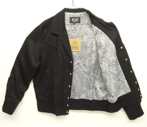 画像4: H BAR C "BOLERO JACKET" ショート丈 ウエスタンジャケット ブラック/ブラック刺繍 (NEW)