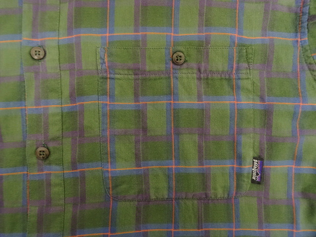 画像: 90'S PATAGONIA コットン 長袖シャツ チェック柄 ポルトガル製 (VINTAGE)