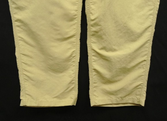 画像: PATAGONIA 右サイドジップポケット付き ナイロンパンツ ベージュ (USED)
