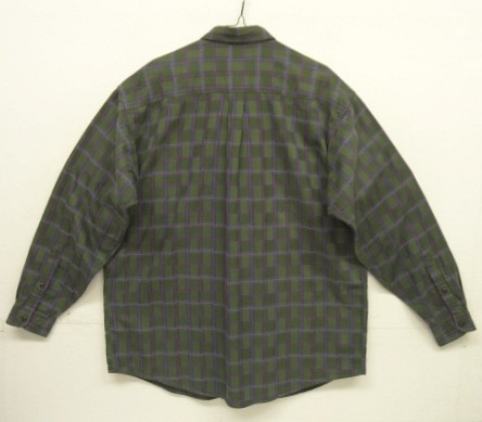 画像3: 90'S PATAGONIA コットン 長袖シャツ チェック柄 ポルトガル製 (VINTAGE)