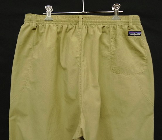 画像: 90'S PATAGONIA ナイロン バギーズパンツ ベージュ (VINTAGE)