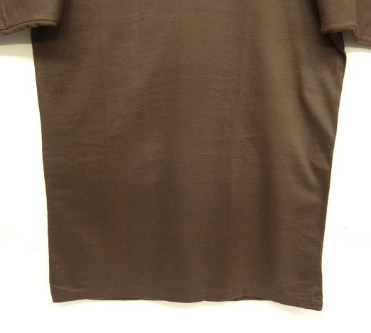 画像: 70'S RUSSELL ATHLETIC 金タグ シングルステッチ フットボール Tシャツ ブラウン USA製 (DEADSTOCK)