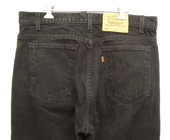 画像: 90'S LEVIS 505 デニム ブラック W36L30 USA製 (VINTAGE)