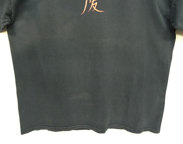 画像: 00'S FASHION VICTIM "ANIME JUNKIE" 半袖 Tシャツ フェードブラック (VINTAGE)
