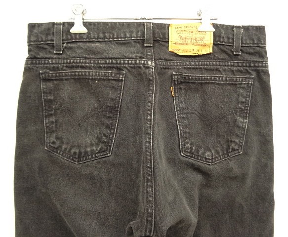 画像: 90'S LEVIS 505 デニム ブラック W36L30 メキシコ製 (VINTAGE)