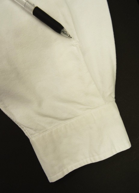 画像4: 90'S RALPH LAUREN "BIG SHIRT" オックスフォード 長袖 BDシャツ ホワイト (VINTAGE)