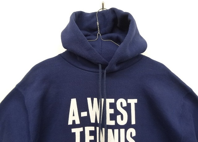 画像: 90'S RUSSELL ATHLETIC プルオーバー スウェット パーカー ネイビー USA製 (VINTAGE)