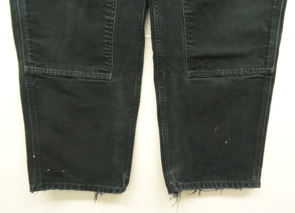 画像: CARHARTT ダブルニー ダック ペインターパンツ ブラック W38L30 メキシコ製 (VINTAGE)