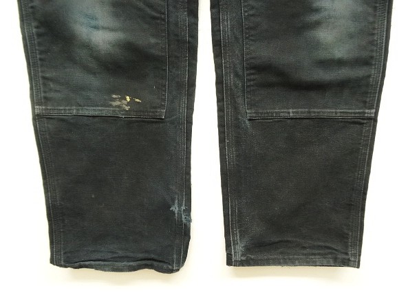 画像: CARHARTT ダブルニー ダック ペインターパンツ ブラック W36L32 USA製 (VINTAGE)