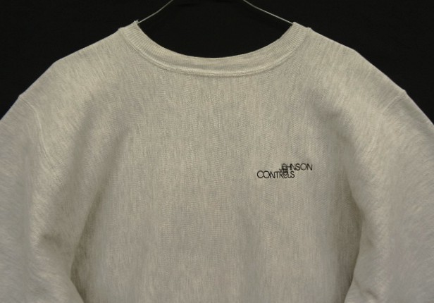 画像: 90'S CHAMPION 刺繍タグ リバースウィーブ ヘザーグレー メキシコ製 (VINTAGE)