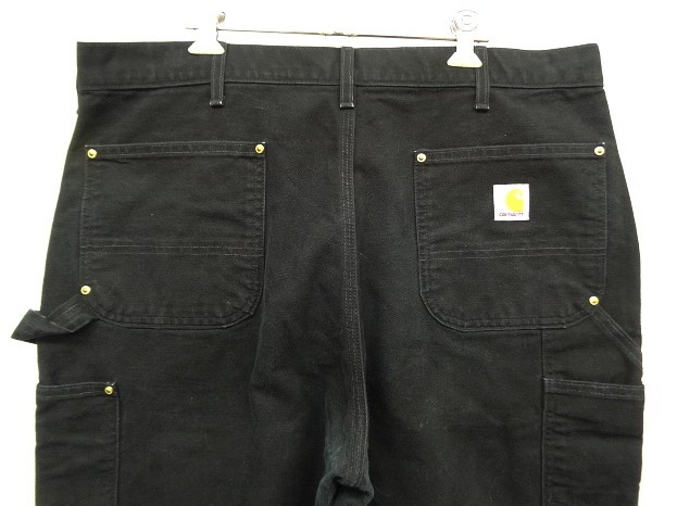 画像: CARHARTT ダブルニー ダック ペインターパンツ ブラック W38L32 USA製 (VINTAGE)