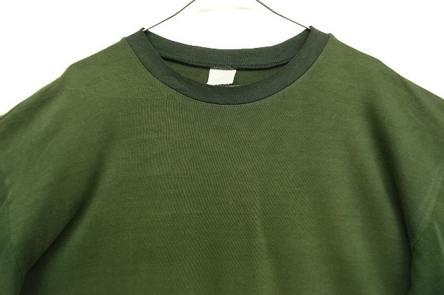 画像: UNKNOWN シングルステッチ 半袖 ボックス Tシャツ フェードグリーン (VINTAGE)