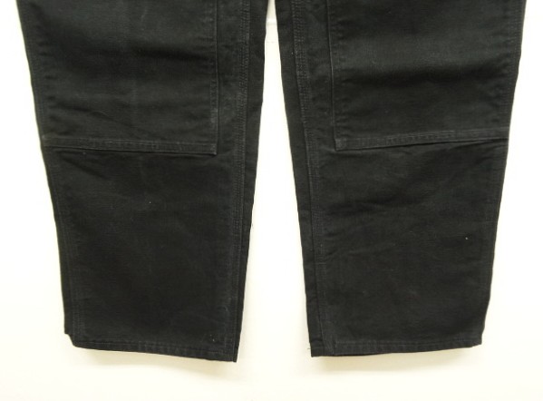 画像: CARHARTT ダブルニー ダック ペインターパンツ ブラック W38L32 USA製 (VINTAGE)