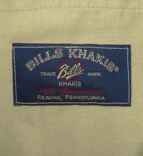 画像2: BILLS KHAKI "M2" ノープリーツ ウールパンツ カーキ USA製 (USED)