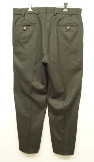 画像4: BILLS KHAKI "M2" ノープリーツ ウールパンツ カーキ USA製 (USED)