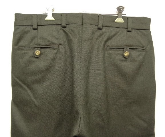 画像: BILLS KHAKI "M2" ノープリーツ ウールパンツ カーキ USA製 (USED)