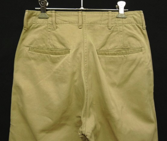 画像: 50'S アメリカ軍 US ARMY "MIL-T-2064A" 45KHAKI ボタンフライ チノパンツ (VINTAGE)