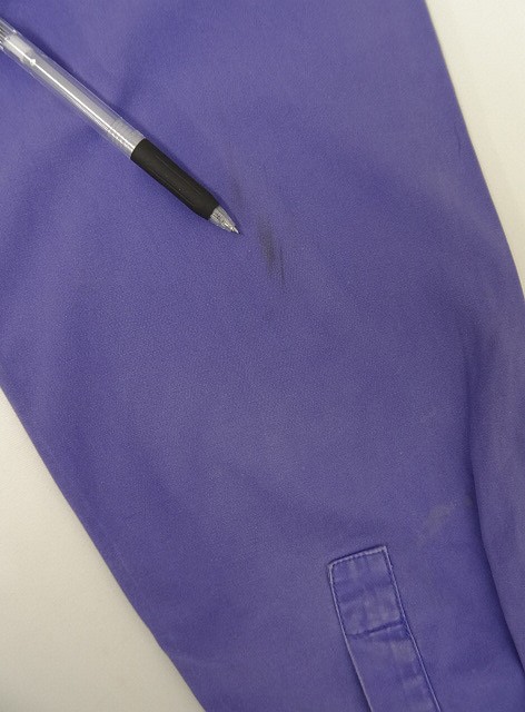 画像4: 90'S PATAGONIA 旧タグ 三角フラップ 長袖 ワークシャツ ブルー マカオ製 (VINTAGE)