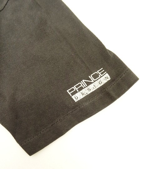 画像4: 80'S PRINCE DESIGN シングルステッチ 半袖 Tシャツ フェードブラック USA製 (VINTAGE)