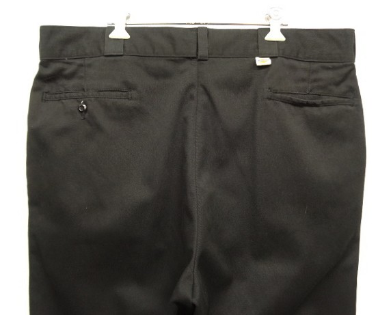 画像: 80'S DICKIES 874 チビタグ ワークパンツ ブラック USA製 (VINTAGE)